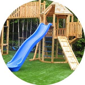 artificial grass for playground use