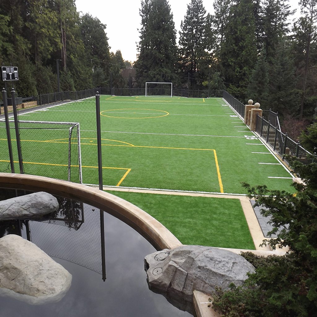 Professional Artificial Grass Soccer Field