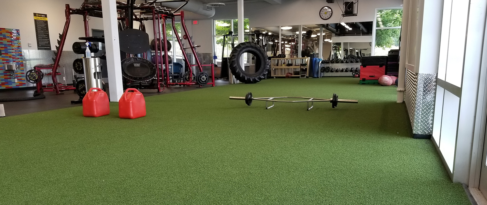 Astroturf for gyms